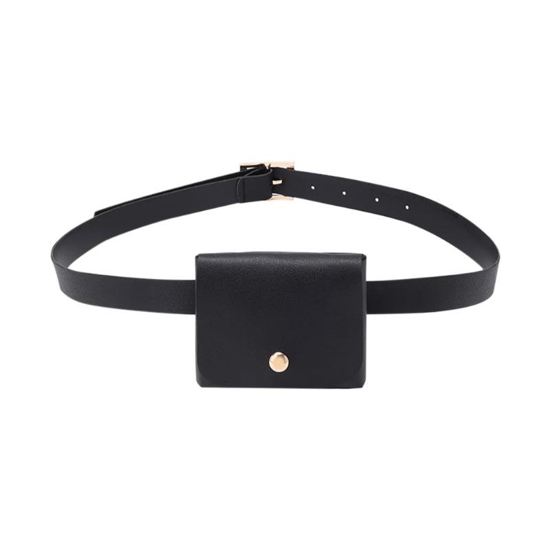 Women Waist Pack Leather Fanny Pack Mini Belt Bag Crossbody Bags Fashion Exquisite Shopping Bag