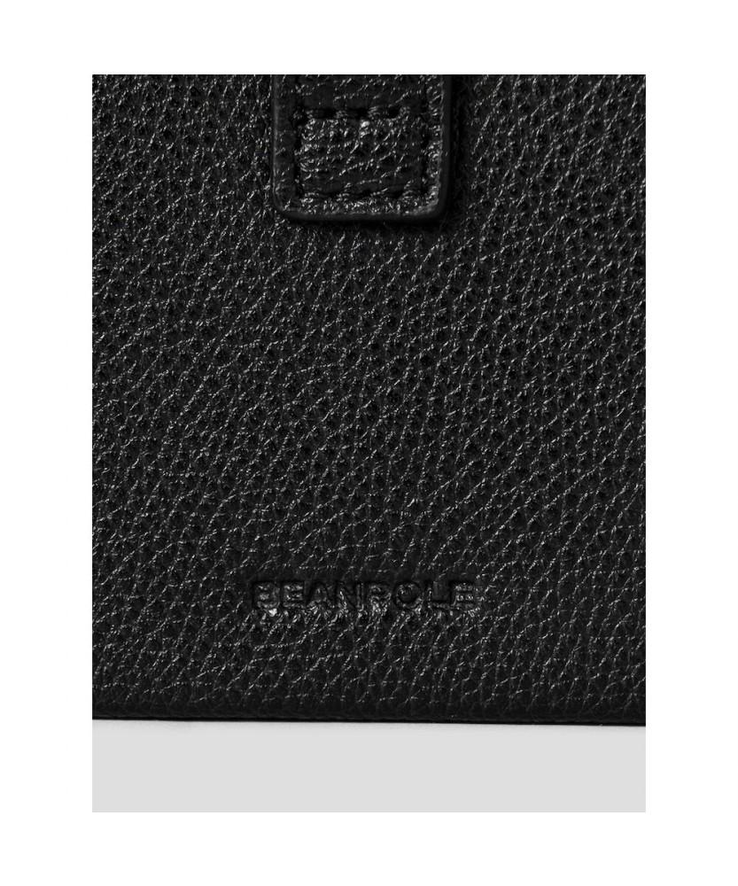 Beanpole Accessory Leather Accordion Wallet Black