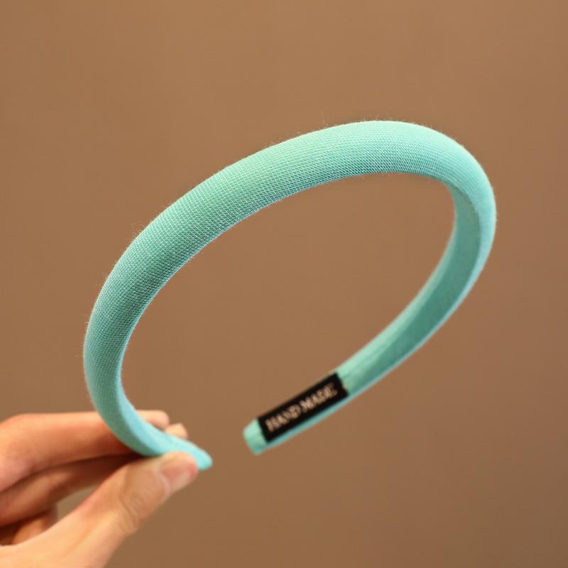 2024 Korean Green Headband & Hairpin for Girls - Trendy Douyin Style High-Value Headdress for Kids