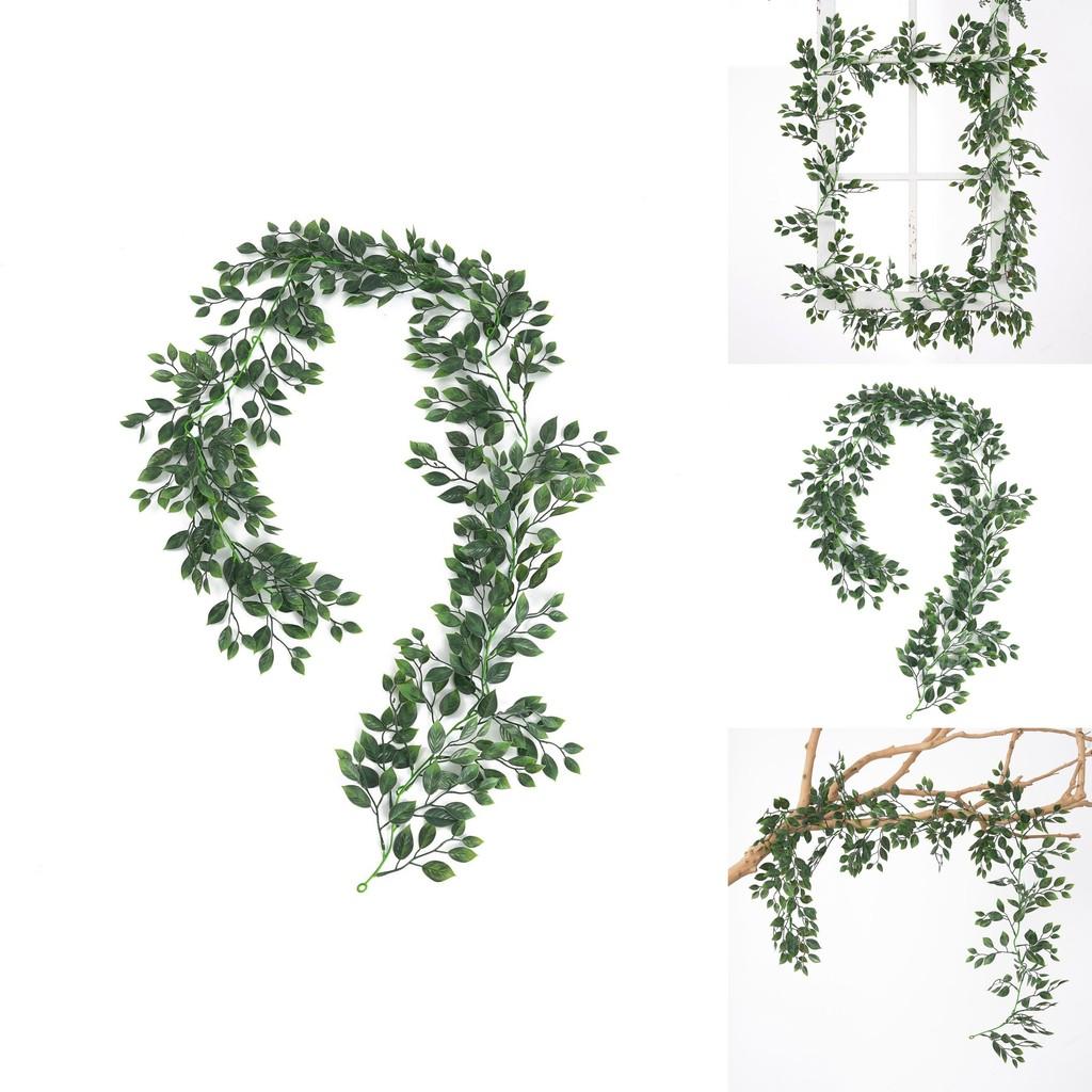 Fake Ivy Plant Foliage With Silk Leaves For Home Decor Wall Hanging