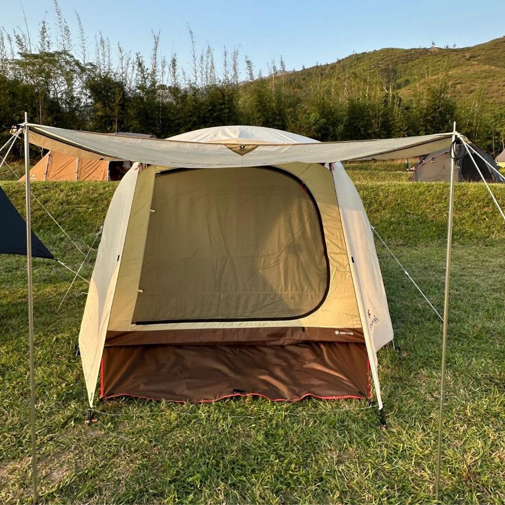 MECH CAMP Tält Vattentätt Underlag med och Förvaring Perfekt för Utomhuscamping inte Peak Breeze Heltäckande Lakan, Tillbehör, Markskydd, Öljettringar, Påse,