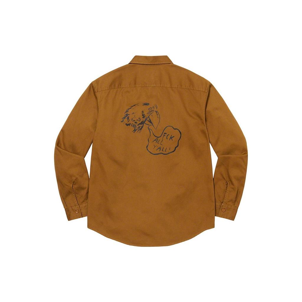 Supreme FW22 Week 14 X Raymond Pettibon Work Shirt Unisex SUP-FW22-780