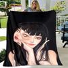 Junji Ito Tomie Kawakami Ghost Soft Plush Blanket,Flannel Blanket Throw Blanket for Living Room Bedroom Bed Sofa Picnic Cover