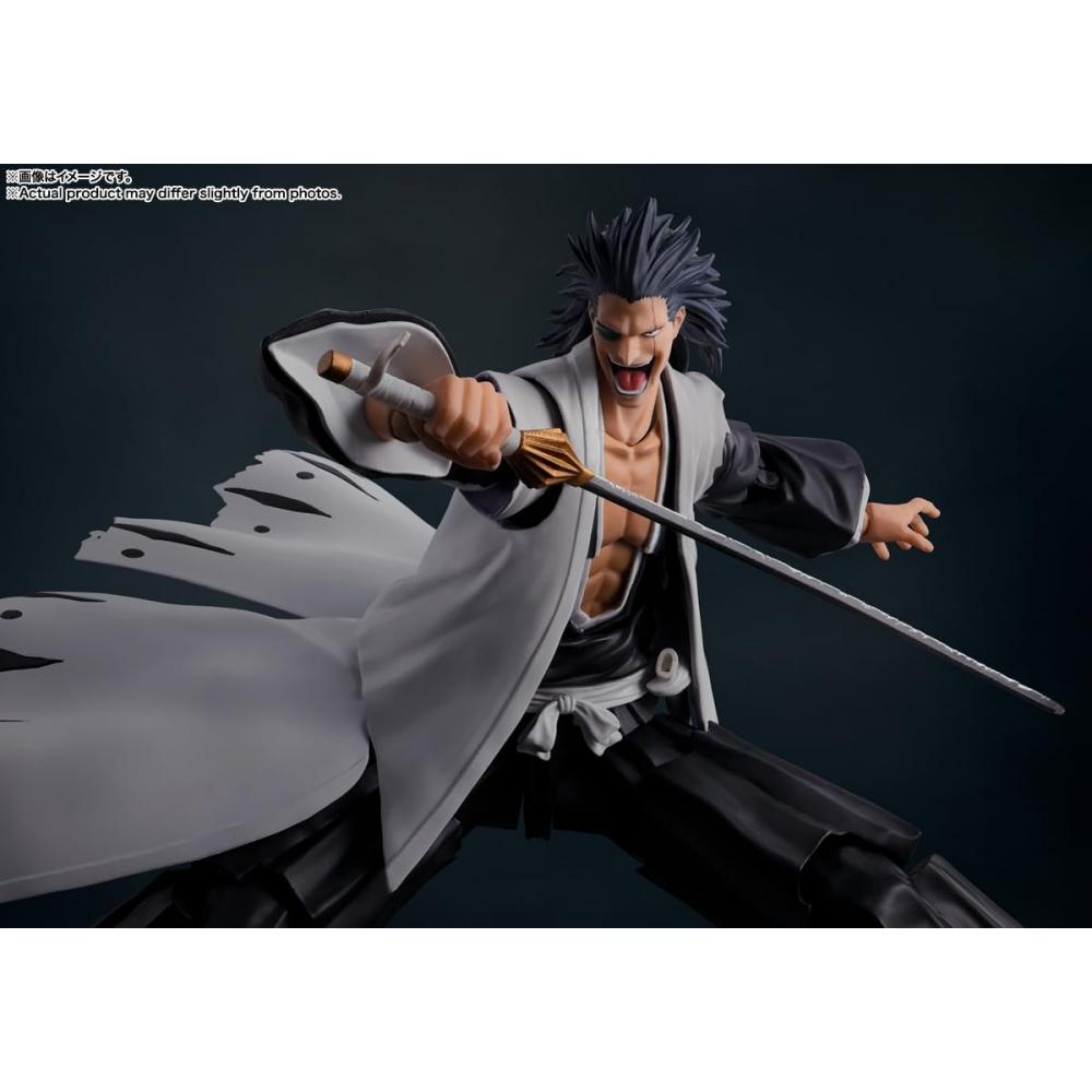 S.H.Figuarts BLEACH Millennium Battle Kenpachi Zaraki Approx. 170mm PVC&ABS Painted Movable Figure