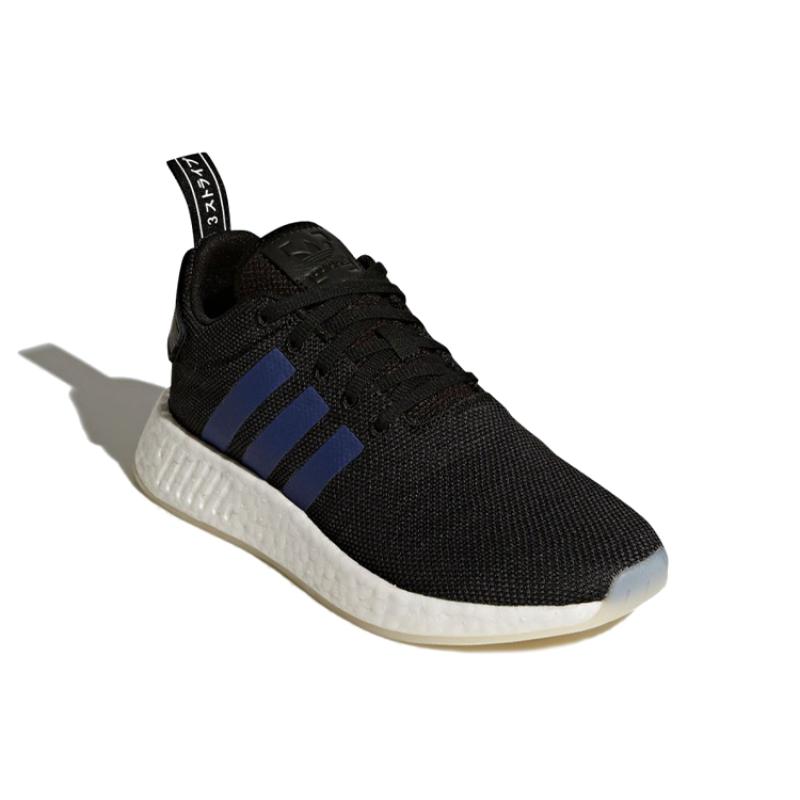 Adidas NMD R2 Core Black Noble Indigo Damen-Sneaker cq2008