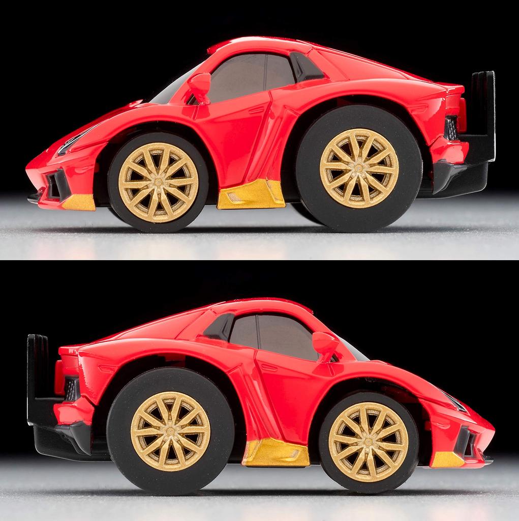 Choro Qzero Lamborghini Aventador Miura Homage Red Finished Product 314066 Z-74a
