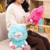 Quirky Long-haired Plush Toy Cute Pillow For Kids Blue Cat Pp Cotton Stuffed Animal