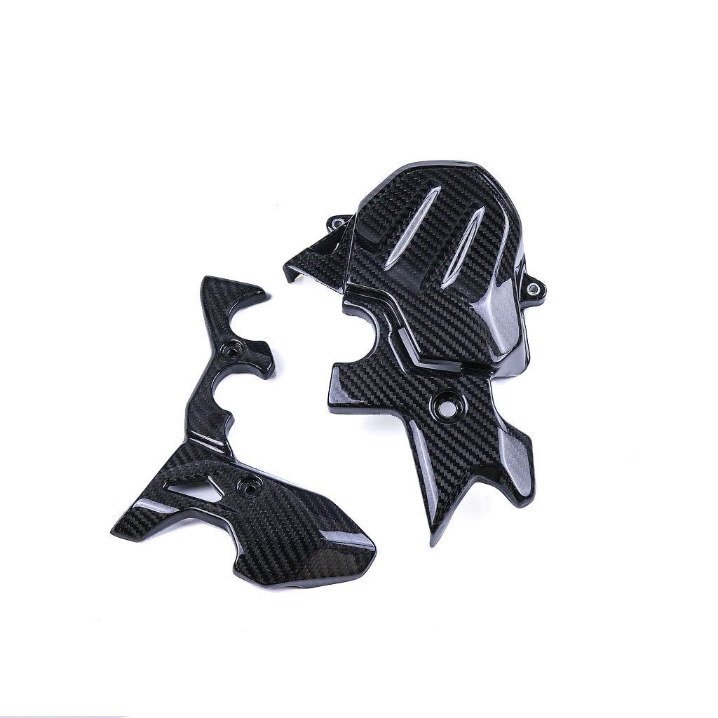 Capa de Motor em Fibra de Carbono Kawasaki Ninja 400 (2018+)