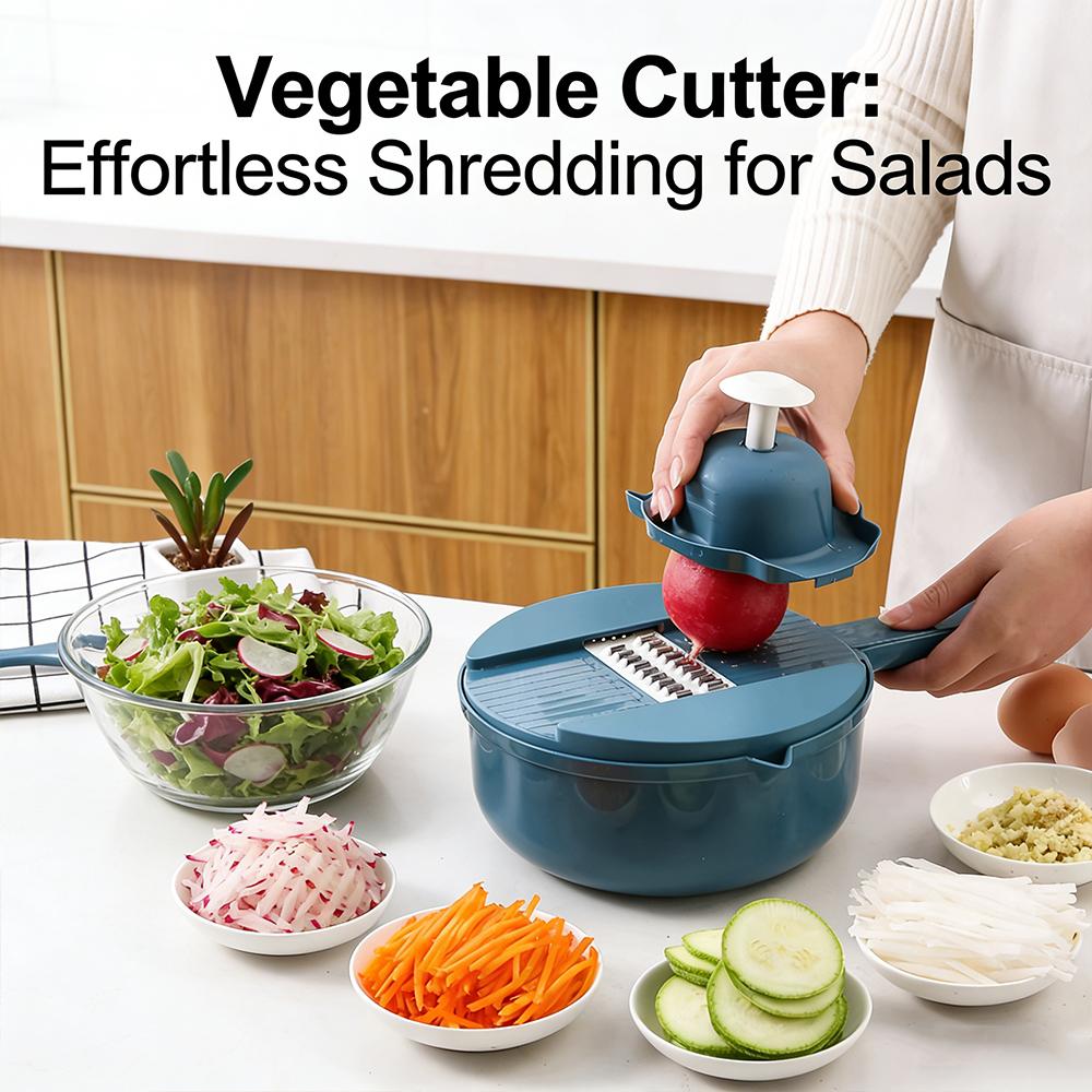 Multi-Function Manually Vegetable Cutter Grater Potato Radish Slicer and Shredder Kitchen Utensil Convenience Tools