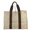 HERMES Bora Bora GM Travel Bag Hand Bag Duffle Bag Canvas Beige/Brown
