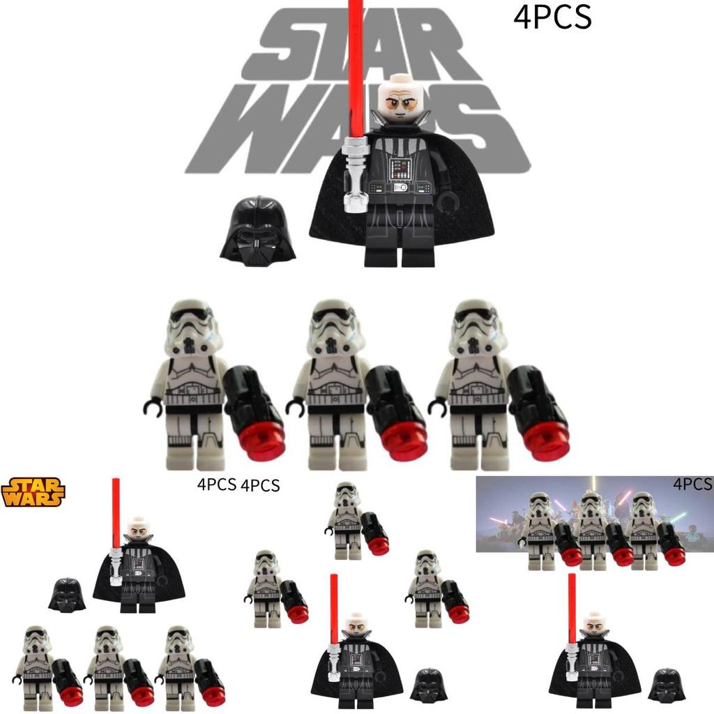 Star Wars Building Blocks Clone Trooper Mini Figure Small Granule Bricks