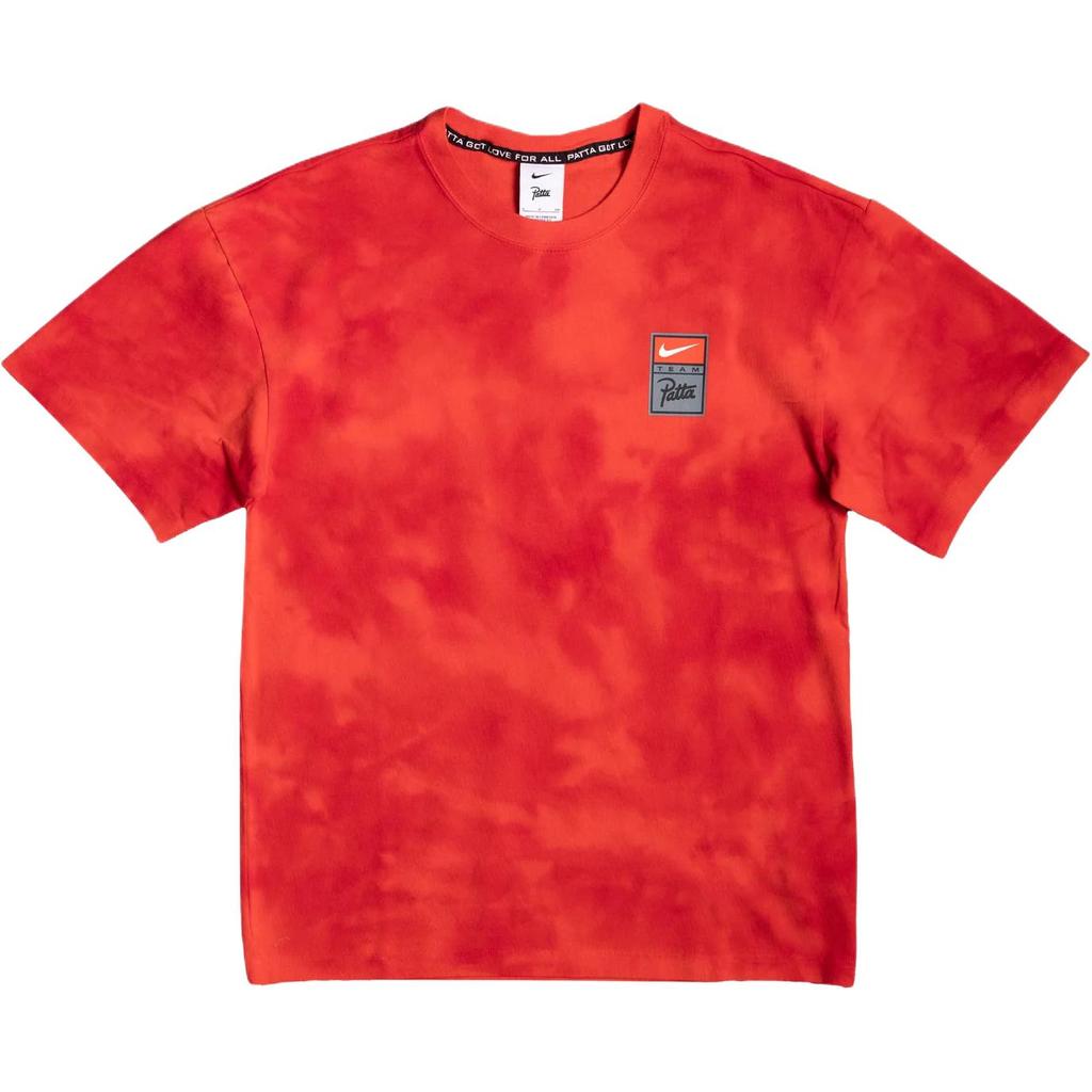 Nike x Patta T-Shirt Rush Red/University Red Men Tops HQ3907-612