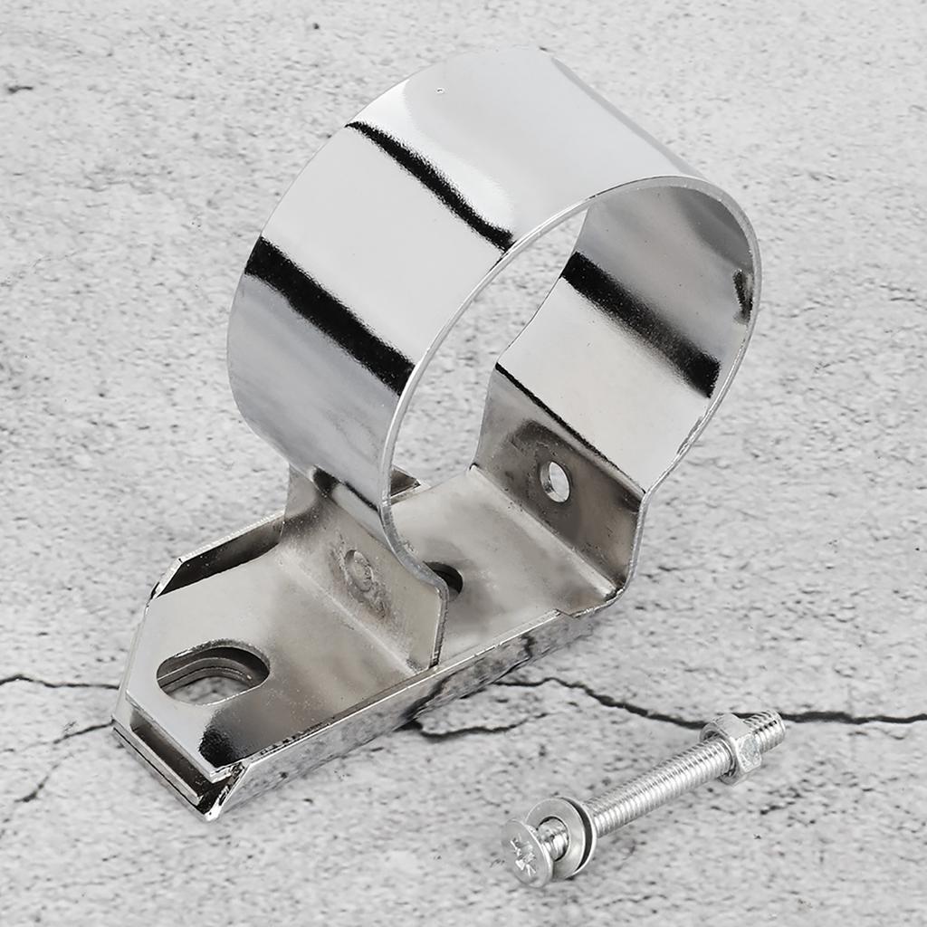Metal Ignition Coil Mount Bracket Fit for Ford Mustang F150(ChromE Plated Silver)