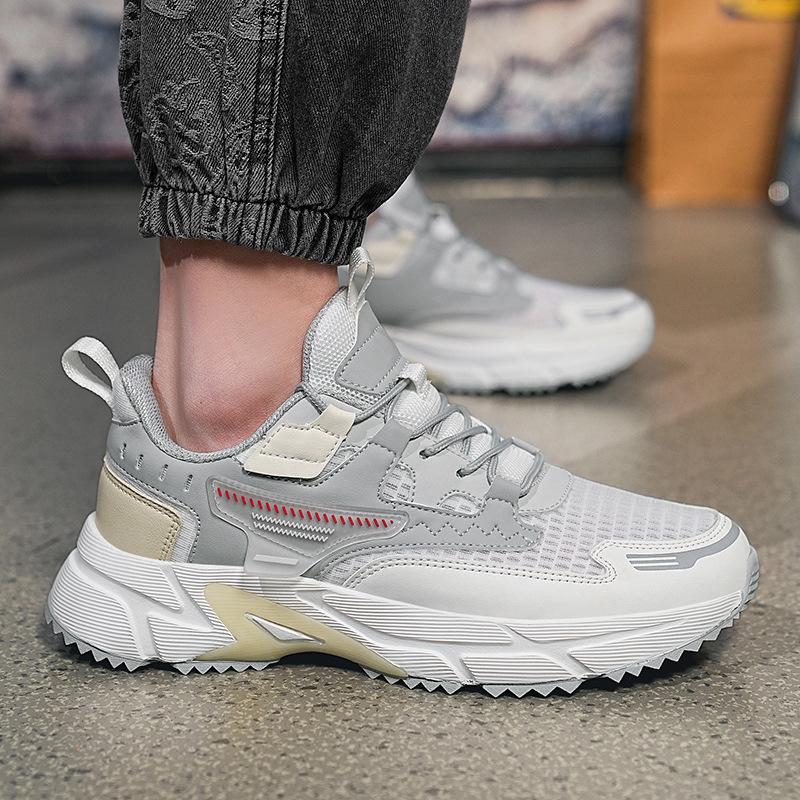 Extra large size 22 summer breathable casual sports shoes non-slip mesh dad shoes running shoes