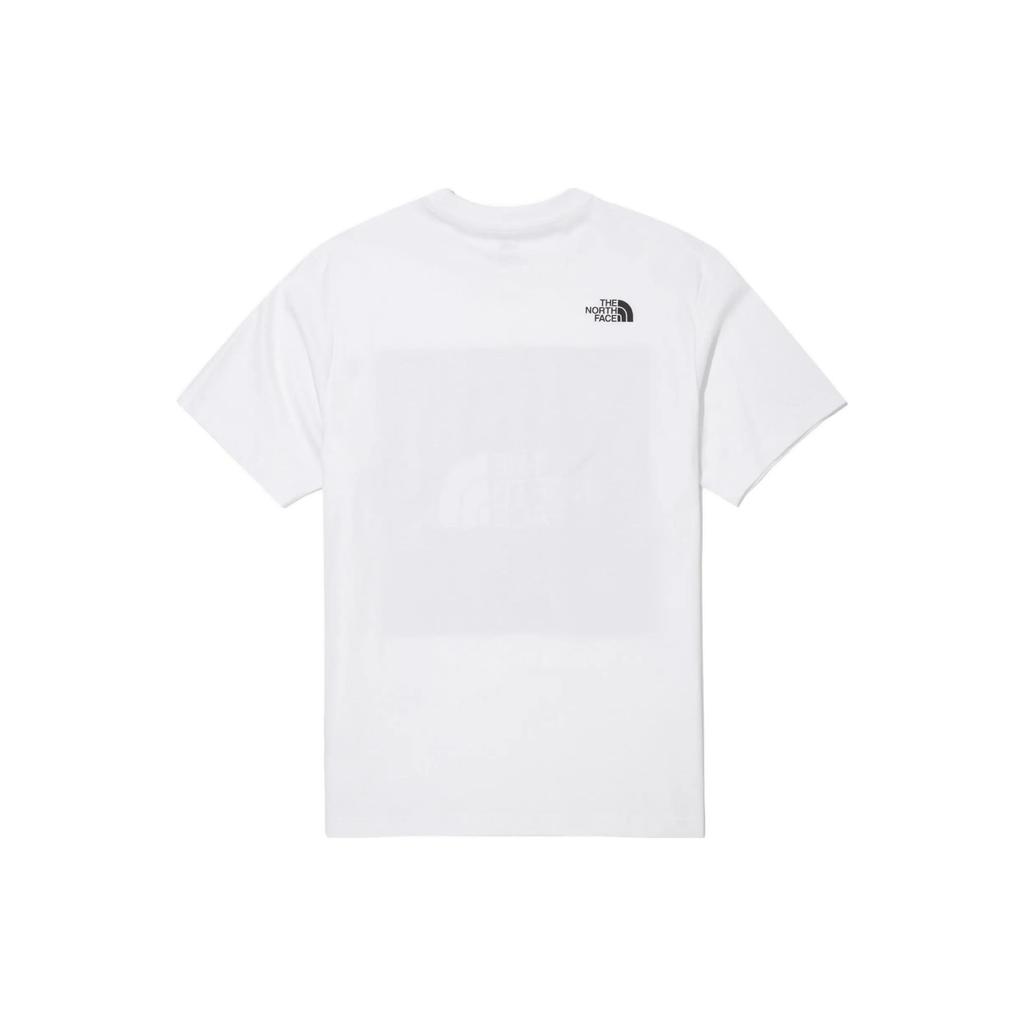 THE NORTH FACE Paisley T Shirt Unisex White Black (Unisex) T-Shirts NT7UN29B