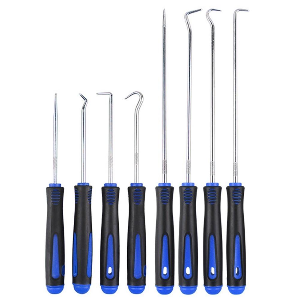 Blue Mini Hook Puller Set 8pcs for Gasket tallation and Trim Removal