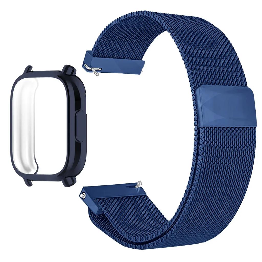 Case+Milanese Strap For Redmi Watch 5 Active Band TPU Soft Case Screen Protector For Redmi Watch 5 Lite Metal Magnetic Watchband