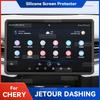 For CHERY JETOUR DASHING X-1 Silicone Screen Frame Edge Central Control Car Navigation GPS Protector Auto Accessories