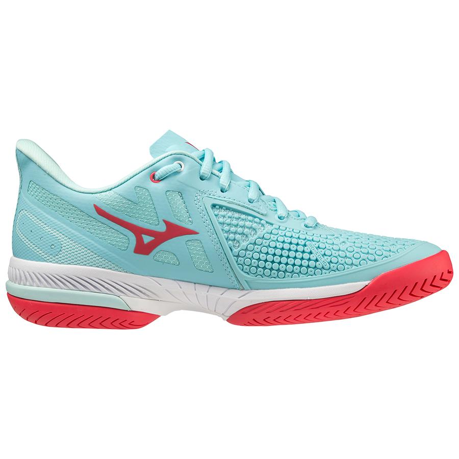 Mizuno Wave Exceed Tour 5 AC Comfortable Soft Durable Low-Top Tennis Shoes Women Sneaker Green 61GA227120