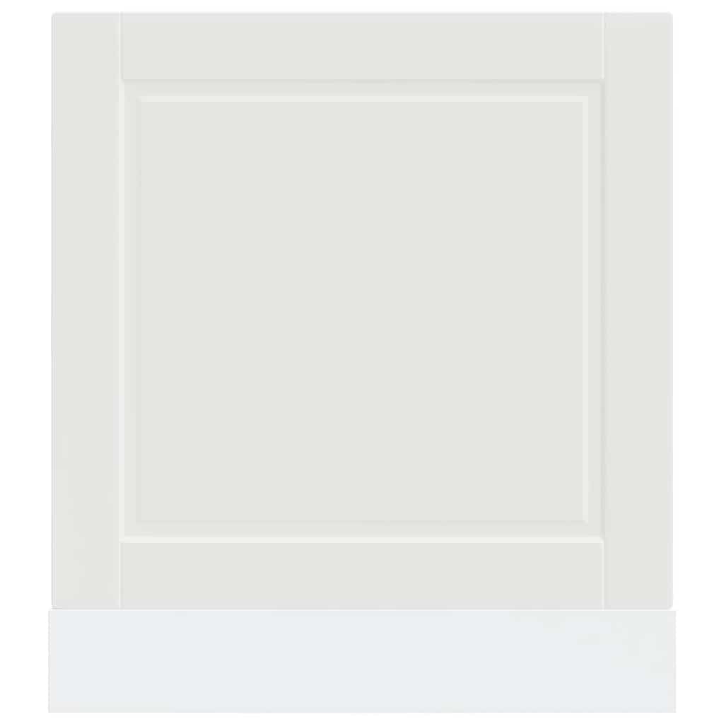 1pc Porto Sonoma Oak Wood Dishwasher Panel, 60x1.5x67cm, Kitchen Appliance Cover, Home Decor Accessory