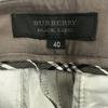 Made in Japan BURBERRY BLACK LABEL Slacks 40 Men Inseam 74cm Light Gray(USED)