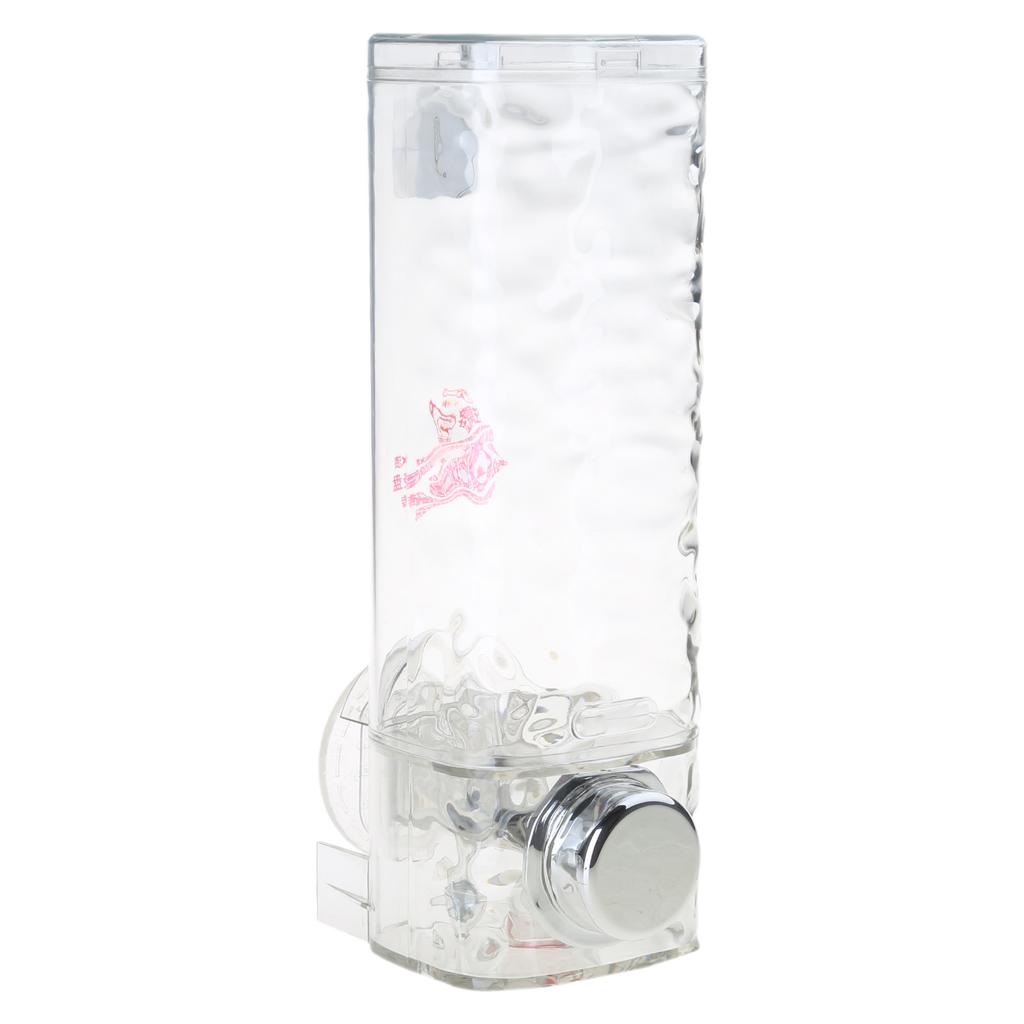 PET Soap Dispenser with Suction Cup Easy to Monitor Liquid Level for Travel and Camping