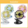 Small Yet Powerful Personal Portable Desk Fan With 3-speed Settings And Usb Rechargeable Battery