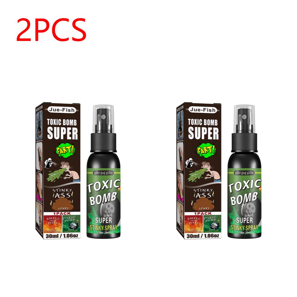 1-5pcs 30ML Liquid Fart Spray Can Stink Bomb Ass-Smelly Stinky Gas Crap Gag Prank Novelties Toy Joke Halloween Party Supplies