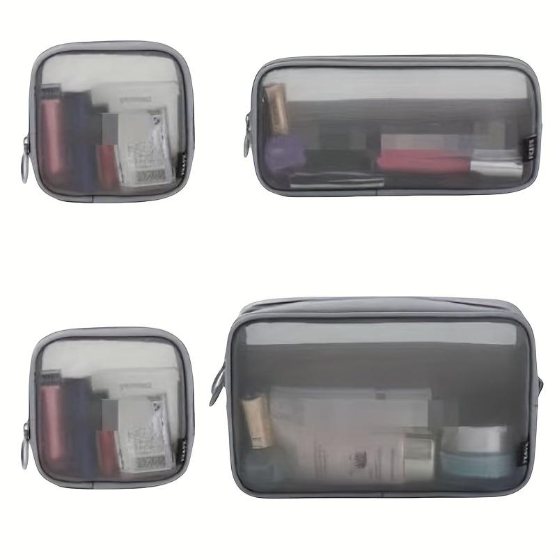 Travel TranspaBag Thickened Nylon Mesh Cosmetic Bag Breathable Portable Storage Cosmetic Bag, Packaging edge protection products