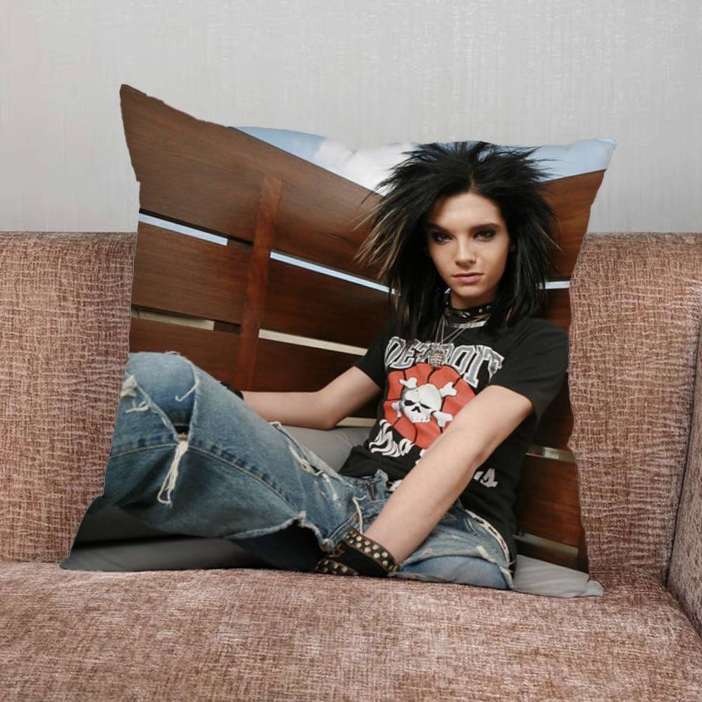 BBill Singer Kaulitz Pillow Case Pillowcase Home Sofa Cushions Car Cushions Pillowcover Office Pillowshell Pillow