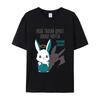 Unisex 100% Cotton Funny Graphic Print T-Shirt Women's Short Sleeve Casual Streetwear Soft Breathable Fabric Tee Shirt Tops