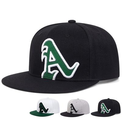 Unisex A Letter Embroidery Hip-hop Hats Spring Autumn Outdoor Adjustable Casual Baseball Caps Sunscreen Hat