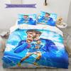 SSC Napoli  Pattern Bedding Quilt Set Quilt Cover Pillowcase Home Decoration Birthday Gift (1 * Duvet Cover + 2 * Pillowcase, Without Core)