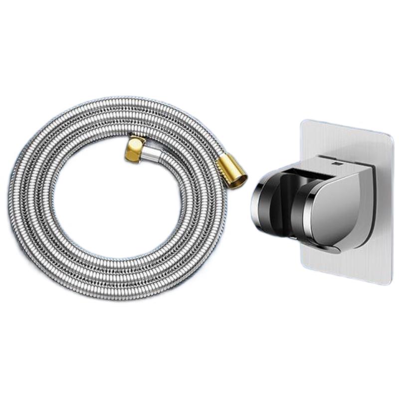 HANDUNYOU 2.0m Copper Shower Hose with ABS Bracket