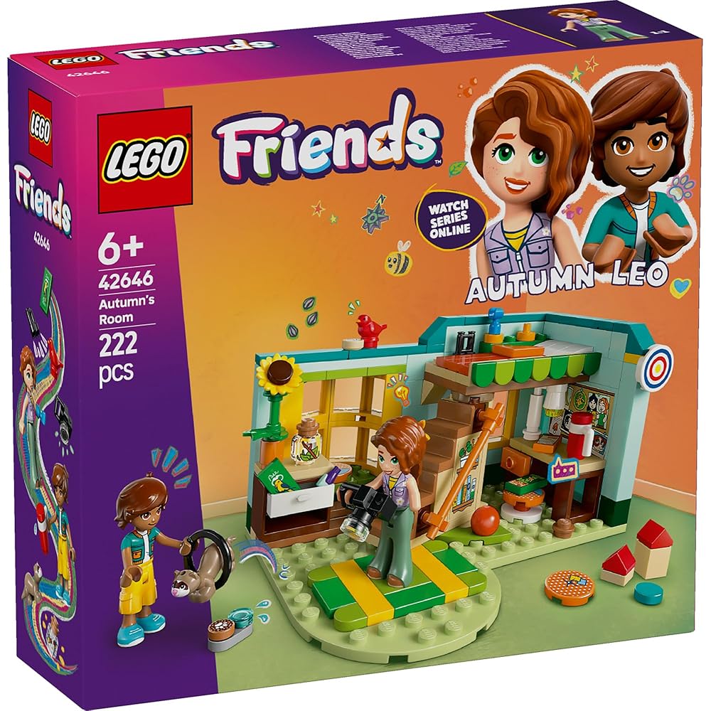LEGO Friends Autumn Playroom Building Set Educational Toy for Kids Ages 6-9 42646