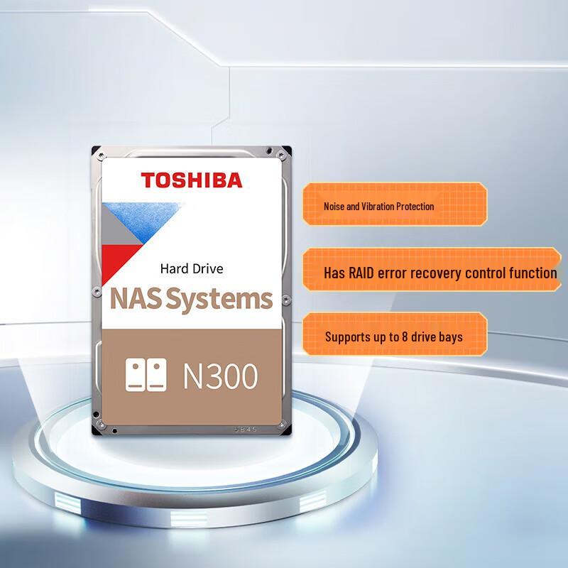 

Toshiba N300 NAS Internal Hard Drive