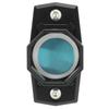 Aluminum Alloy Octagonal Billiard Pool Cue Chalk Holder with Clip Billiard Pool Cue Snooker Accessory Black