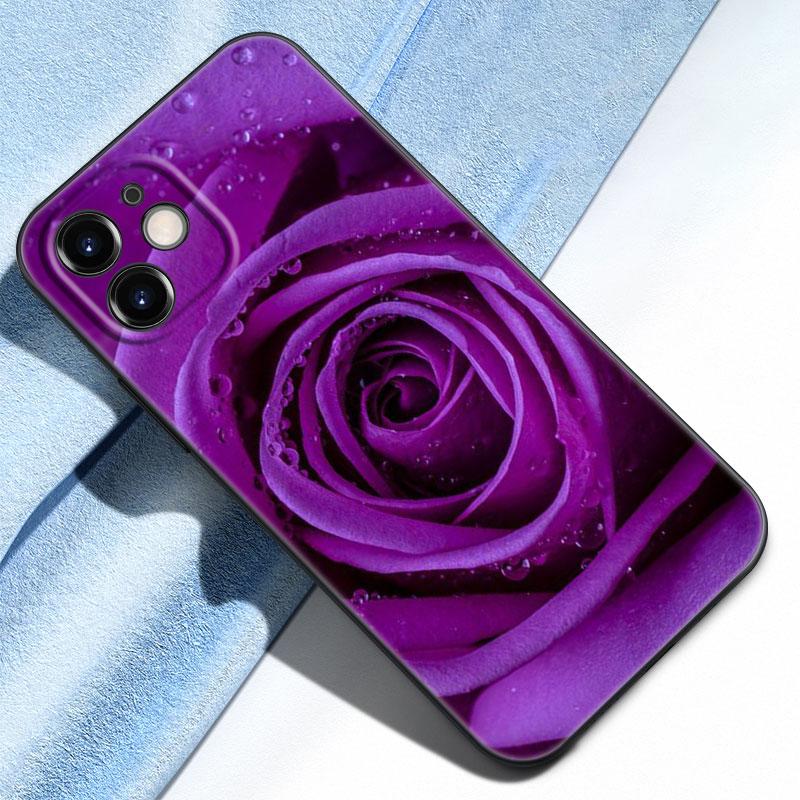 Lavender Purple Flower Phone Case For iPhone Samsung Galaxy Redmi Xiaomi Oppo OnePlus Note S A 7 8 9 10 11 12 13 14 20 21 22 23 53 54 Pro Max Ultra