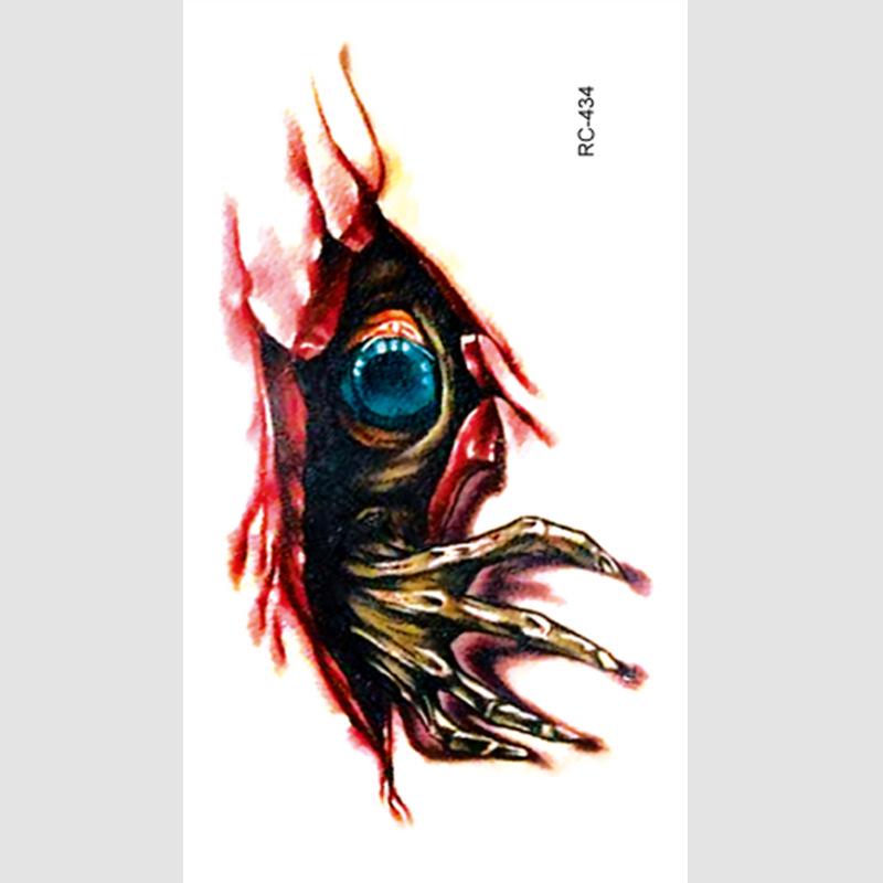 Halloween Temporary Horror Surgery Wound Scar Tattoo Stickers