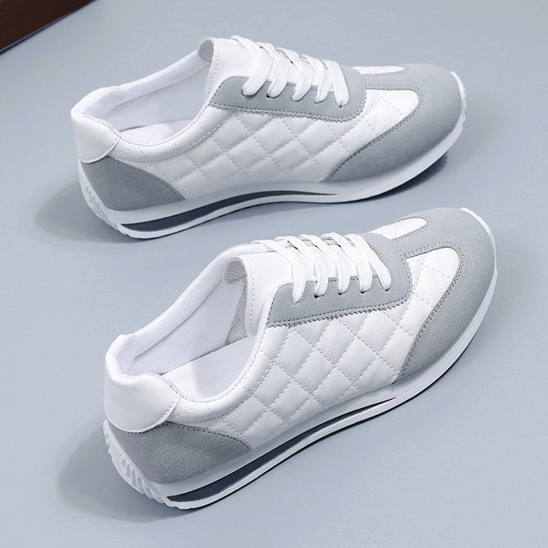 Show feet little dad shoes trendy cool shoes summer new thick-soled niche casual sports shoes 35 белый