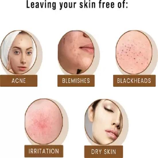 Nettoyant visage exfoliant naturel Sirona aux extraits d'abricot et de graines de lin 125 ml