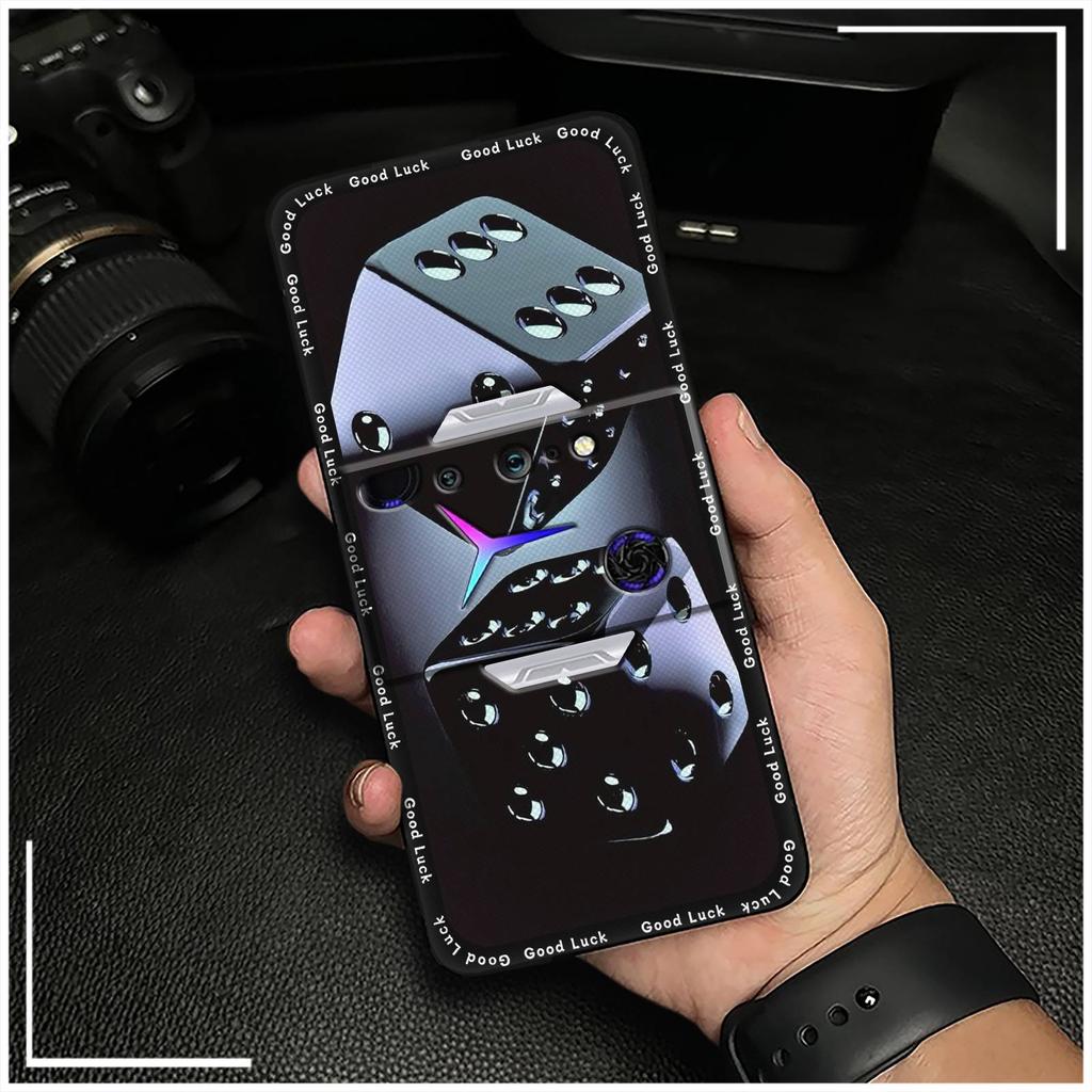 Full Wrap Silicone Phone Case For Lenovo Legion2 Pro/Duel 2 Shockproof Dirt-resistant Graffiti Protective Soft Case Cute