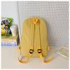 Korean Style Solid Color Nylon Lightweight Backpack - Versatile Casual Schoolbag for Students 2025, Unisex