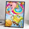 5D DIY Diamond Art Painting Kits for Adults, Cute Pets Full Round Crystal Diamond Kits for Beginner for Home Wall Decorate