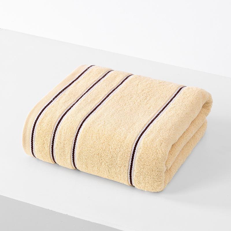 High-End Embroidered Pure Cotton Absorbent Face and Bath Towel for Adults