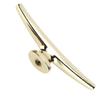 Möbelgriff, Zinklegierung, Kleiderschrank, Schubladengriff, Gold, Einloch-Türknauf
