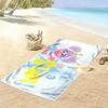 Sesame Street Print Beach Towel, Large Soft Quick Dry Towel for Beach Camping Swimming