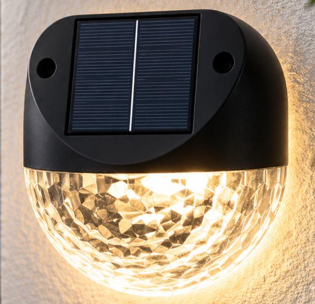 Waterproof Outdoor Solar Wall Lamp for Garden and Exterior Walls