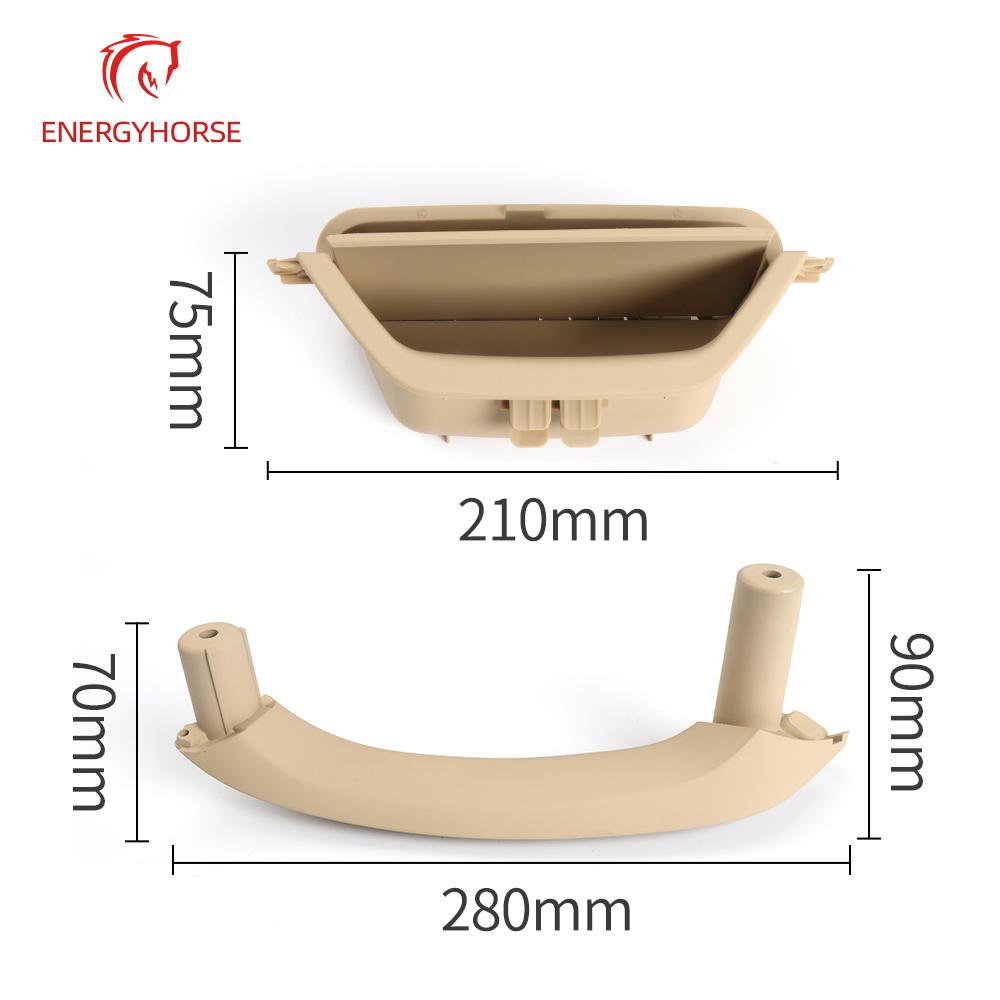 RHD LHD Interior Driver Side Passenger Door Pull Handle Armrest Panel Cover Trim For BMW X3 X4 F25 F26 2010-2016