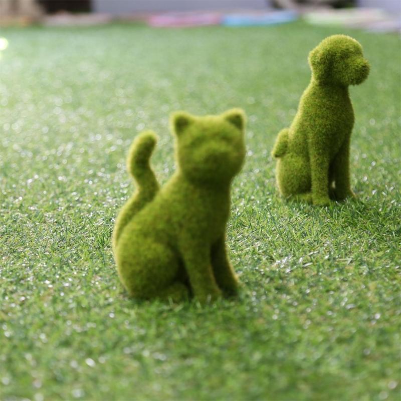 Symulacja Trawa Zielona Flokowanie dla